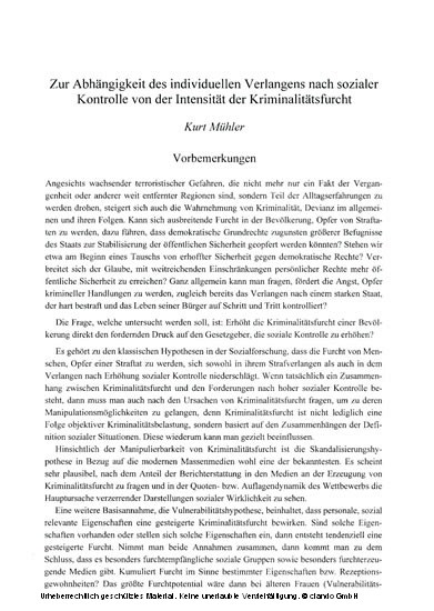 Rational Choice: Theoretische Analysen und empirische Resultate