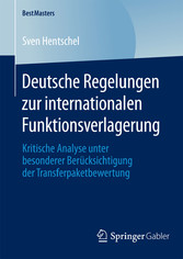 Deutsche Regelungen zur internationalen Funktionsverlagerung