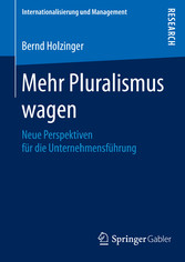 Mehr Pluralismus wagen