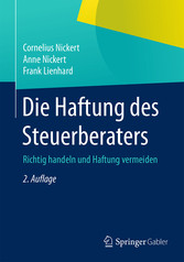 Die Haftung des Steuerberaters