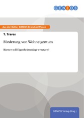 Förderung von Wohneigentum