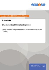 Das neue Elektroschrottgesetz