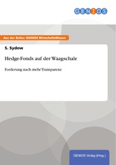 Hedge-Fonds auf der Waagschale