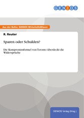 Sparen oder Schulden?