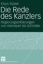 Die Rede des Kanzlers