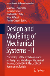 Design and Modeling of Mechanical Systems - II