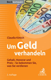 Um Geld verhandeln