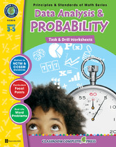 Data Analysis & Probability - Task & Drill Sheets