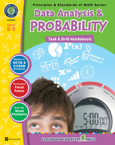 Data Analysis & Probability - Task & Drill Sheets