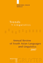 Annual Review of South Asian Languages and Linguistics