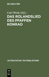 Das Rolandslied des Pfaffen Konrad