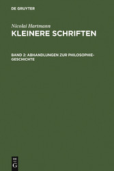 Abhandlungen zur Philosophie-Geschichte