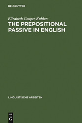 The prepositional passive in English