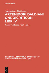 Artemidori Daldiani Onirocriticon libri V