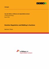 Emotion Regulation and Bidding in Auctions