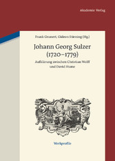 Johann Georg Sulzer (1720-1779)