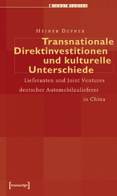 Transnationale Direktinvestitionen und kulturelle Unterschiede