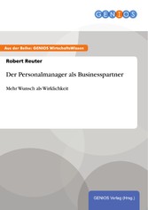 Der Personalmanager als Businesspartner