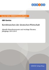 Kernbranchen der deutschen Wirtschaft