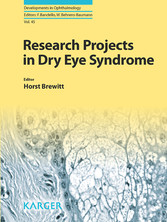 Research Projects in Dry Eye Syndrome