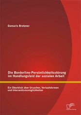 Die Borderline-Persönlichkeitsstörung im Handlungsfeld der sozialen Arbeit: Ein Überblick über Ursachen, Verlaufsformen und Interventionsmöglichkeiten