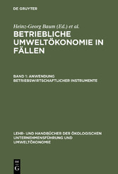 Anwendung betriebswirtschaftlicher Instrumente