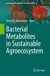 Bacterial Metabolites in Sustainable Agroecosystem