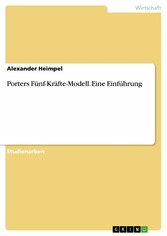 Porters Fünf-Kräfte-Modell. Eine Einführung