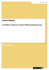 Usability-Analysen durch Blickregistrierung