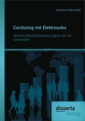 Carsharing mit Elektroautos: Welches Mobilitätskonzept eignet sich für Großstädte?