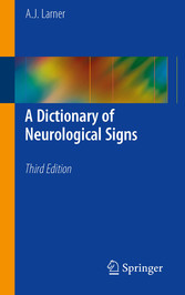 A Dictionary of Neurological Signs