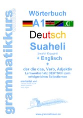 Wörterbuch Deutsch - Suaheli Kiswahili - Englisch