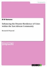 Enhancing the Disaster Resilience of Cities within the East African Community