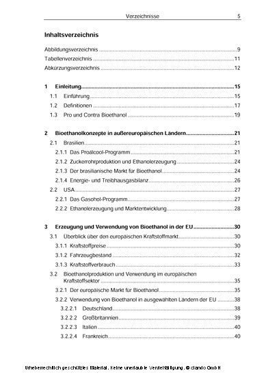 Bioethanol - Kraftstoff der Zukunft?