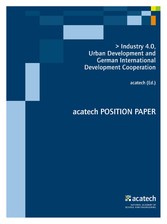 Industry 4.0, Urban Development and German International Development Cooperation