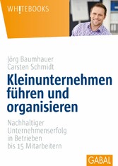 Kleinunternehmen führen und organisieren