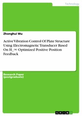 Active Vibration Control Of Plate Structure Using Electromagnetic Transducer Based On H_? Optimized Positive Position Feedback