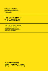 The Chemistry of the Actinides