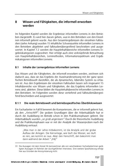 Informelles Lernen im Berufsalltag