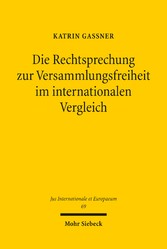 Die Rechtsprechung zur Versammlungsfreiheit im internationalen Vergleich