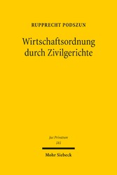 Wirtschaftsordnung durch Zivilgerichte