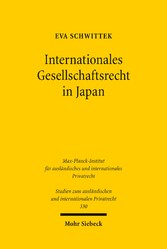 Internationales Gesellschaftsrecht in Japan