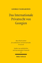 Das Internationale Privatrecht von Georgien