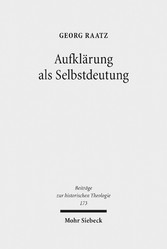 Aufklärung als Selbstdeutung