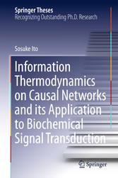 Information Thermodynamics on Causal Networks and its Application to Biochemical Signal Transduction