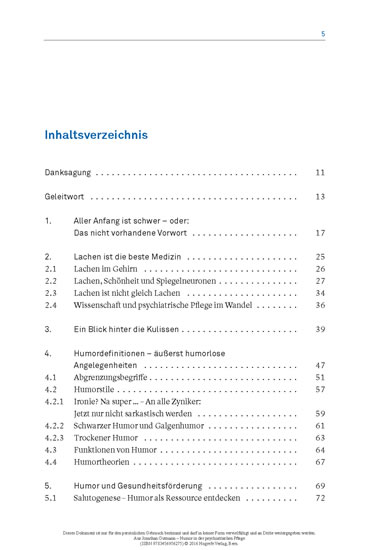 Humor in der psychiatrischen Pflege