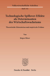 Technologische Spillover-Effekte als Determinanten des Wirtschaftswachstums.