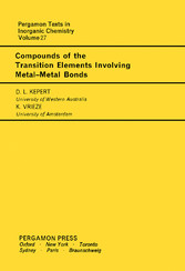 Compounds of the Transition Elements Involving Metal-Metal Bonds