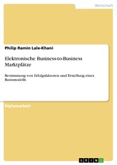 Elektronische Business-to-Business Marktplätze