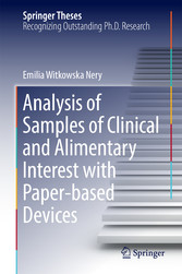 Analysis of Samples of Clinical and Alimentary Interest with Paper-based Devices